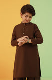 BOYS KAMEEZ SHALWAR BROWN