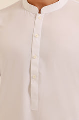MEN KAMEEZ SHALWAR WHITE