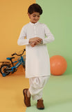 BOYS KAMEEZ SHALWAR  PEARL WHITE