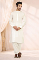 OFF-WHITE 100% COTTON KAMEEZ SHALWAR