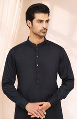 NAVY BLENDED KAMEEZ SHALWAR