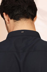 NAVY BLENDED KAMEEZ SHALWAR