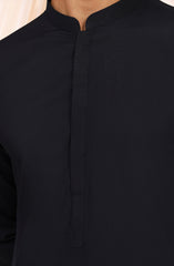 NAVY BLENDED KAMEEZ SHALWAR