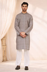 LATTE 100% COTTON PRINTED KURTA