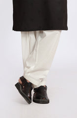 OFF-WHITE 100%COTTON SHALWAR