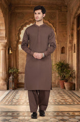 DARK-WOOD 100% COTTON KAMEEZ SHALWAR