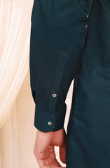 DENIM-BLUE 100% COTTON KAMEEZ SHALWAR