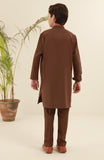 BOYS KURTA PAJAMA BROWN