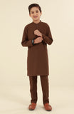 BOYS KURTA PAJAMA BROWN