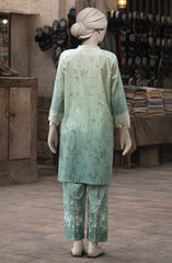 EMBROIDERED CAMBRIC STITCHED 2 PIECE