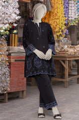 EMBROIDERED CAMBRIC STITCHED 2 PIECE