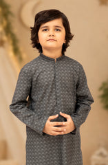 GRAPHITE BLENDED EMBROIDERED KURTA