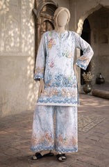 PRINTED CAMBRIC STITCHED 2 PIECE