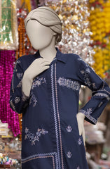 EMBROIDERED CAMBRIC STITCHED 2 PIECE