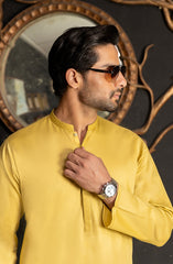 MEN KURTA LEMON