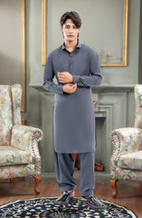 JET-GREY KAMEEZ SHALWAR