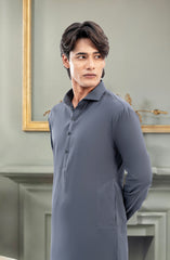 JET-GREY KAMEEZ SHALWAR