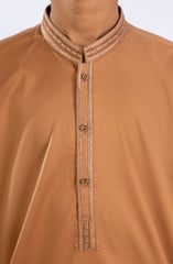 PRE WINTER'23 BOYS SEMI FORMAL KURTA BROWN