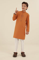 BOYS KURTA ORANGE