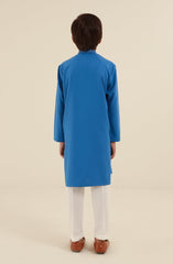 BOYS KURTA LEMON INK BLUE