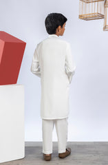 PRE WINTER'23 BOYS SEMI FORMAL KURTA PAJAMA OFF WHITE