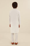 BOYS CASUAL KURTA PAJAMA OFF WHITE