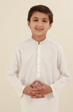 BOYS CASUAL KURTA PAJAMA OFF WHITE