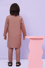 WINTER'23 BOYS CASUAL KURTA PAJAMA LIGHT MAROON
