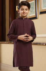BOYS KURTA PAJAMA BURGUNDY