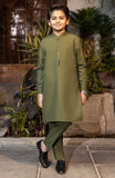 BOYS CASUAL KURTA PAJAMA GREEN