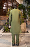 BOYS CASUAL KURTA PAJAMA GREEN