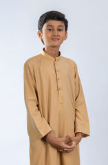WINTER'23 BOYS CASUAL KAMEEZ SHALWAR KHAKI