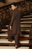 BOYS KAMEEZ SHALWAR BROWN