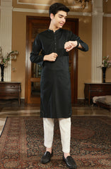 TEENS KURTA BLACK