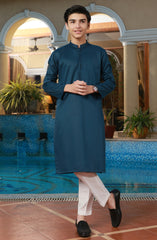 TEENS KURTA NAVY BLUE