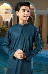 TEENS KURTA NAVY BLUE