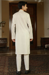 TEENS KURTA OFF WHITE