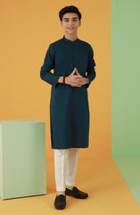 TEENS KURTA NAVY BLUE
