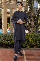 TEENS KURTA PAJAMA DEEP BLUE