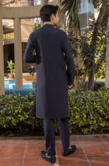 TEENS KURTA PAJAMA DEEP BLUE