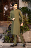 TEENS KURTA PAJAMA GREEN