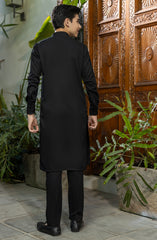 TEENS KURTA PAJAMA BLACK