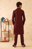 TEENS KURTA PAJAMA BURGUNDY