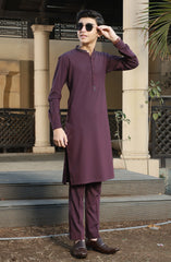 TEENS KURTA PAJAMA BURGUNDY