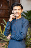 TEENS KURTA PAJAMA MIDNIGHT BLUE