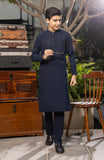 TEENS KURTA PAJAMA NAVY BLUE