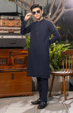 TEENS KURTA PAJAMA NAVY BLUE