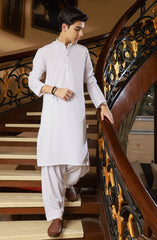 TEENS KAMEEZ SHALWAR EMBROIDERY WHITE
