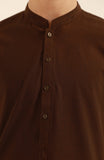 TEENS KURTA PAJAMA BROWN