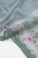MUTED-SAGE VOIL DUPATTA